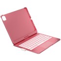 Etui Typecase Flexbook Touch z klawiaturą do iPad Air 11" M2 2024 / M3 2025 / M4 2026 różowy