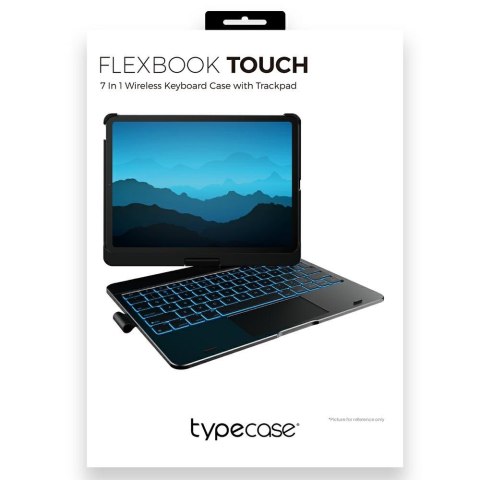 Etui Typecase Flexbook Touch z klawiaturą do iPad Air 11" M2 2024 / M3 2025 / M4 2026 różowy