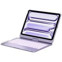 Etui Typecase Flexbook Touch z klawiaturą do iPad Pro 11" M4 2024 / M5 2025 jasny fiolet