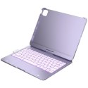 Etui Typecase Flexbook Touch z klawiaturą do iPad Pro 11" M4 2024 / M5 2025 jasny fiolet