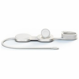 Ładowarka indukcyjna 2w1 Zens Pro 3 + ładowanie Apple Watch Qi2 15W USB-C/USB-C biały