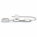 Ładowarka indukcyjna 2w1 Zens Pro 3 + ładowanie Apple Watch Qi2 15W USB-C/USB-C biały