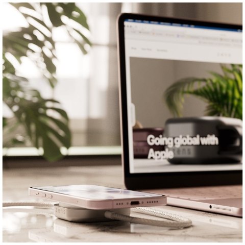 Ładowarka indukcyjna Zens Pro 2 Qi2 15W USB-C/USB-C biały
