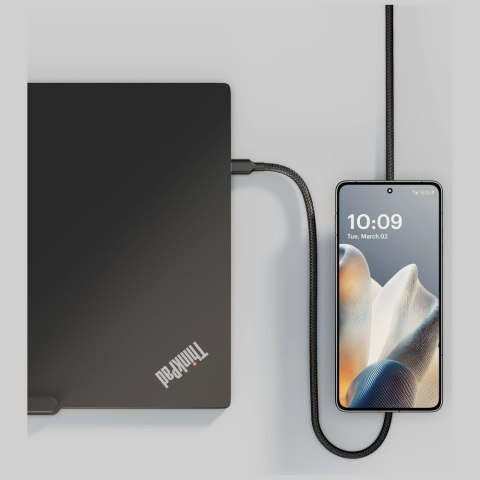 Ładowarka indukcyjna Zens Pro 2 Qi2 15W USB-C/USB-C czarny