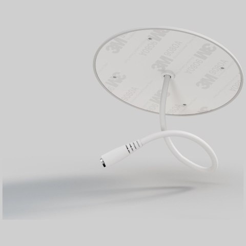 Ładowarka indukcyjna Zens PuK and Play Qi 15W montowana na blacie biały