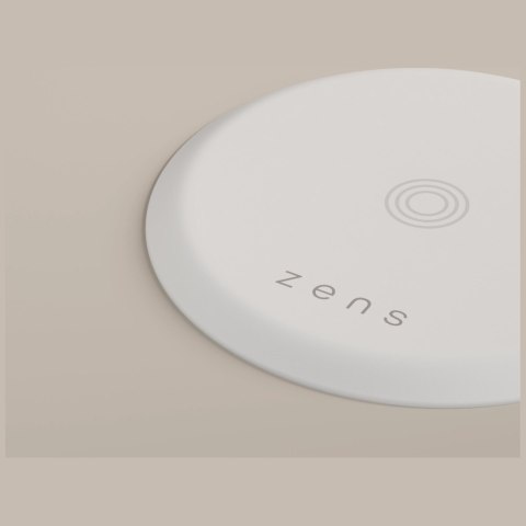 Ładowarka indukcyjna Zens PuK and Play Qi 15W montowana na blacie biały
