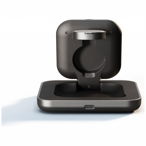 Magnetyczna ładowarka indukcyjna 2w1 Zens Nightstand Charger Pro 2 + ładowanie Apple Watch Qi2 15W USB-C