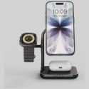 Magnetyczna ładowarka indukcyjna 3w1 Zens Office Charger Pro 3 + ładowanie Apple Watch Qi2 15W