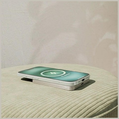 Powerbank Zens Pro 1 Slim MagSafe Qi2 15W USB-C 5000 mAh biały