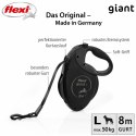 Smycz dla psa Flexi Czarny L