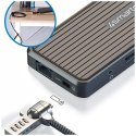 Stacja ładująca 4smarts SmartDock 11w1 4xUSB-A/USB-C/RJ45/Audio/Mic/HDMI