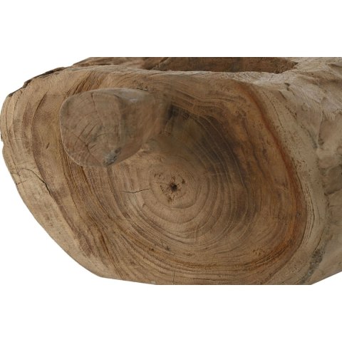 Świeczniki Home ESPRIT Naturalny Teczyna 30 x 25 x 15 cm