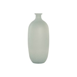 Wazon Home ESPRIT Błękitne niebo Szkło z recyklingu Śródziemnomorski 16 x 16 x 38 cm
