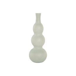 Wazon Home ESPRIT Błękitne niebo Szkło z recyklingu Śródziemnomorski 17 x 17 x 45 cm