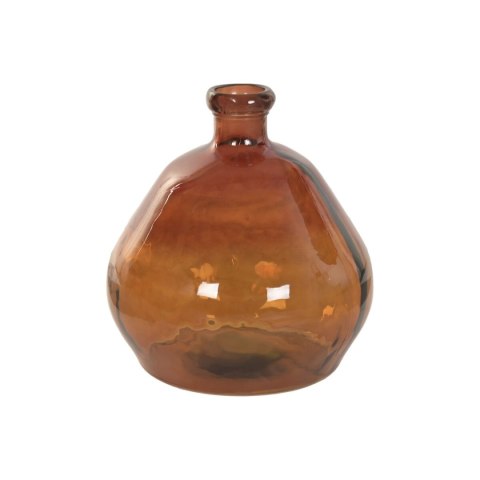 Wazon Home ESPRIT Bursztyn Dwuowy Szkło z recyklingu Kolonialny 44 x 44 x 47,5 cm