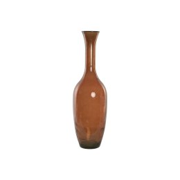 Wazon Home ESPRIT Bursztyn Szkło z recyklingu Styl rzemieślniczy Alpino 29 x 29 x 100 cm