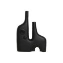 Wazon Home ESPRIT Czarny Aluminium Abstrakcyjny Nowoczesny 30 x 5 x 40 cm