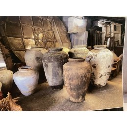 Wazon Home ESPRIT Kolor Zielony Ceramika Terakota Pojedyncza sztuka 65 X 65 X 72 CM