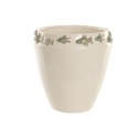 Wazon Home ESPRIT Kolor Zielony Krem Ceramika Śródziemnomorski 25 X 25 X 25,5 CM