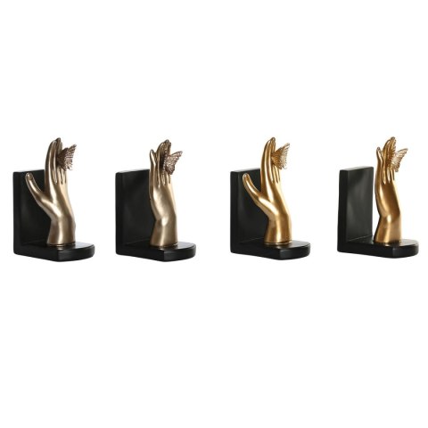 Zarážka na knihy DKD Home Decor 22 x 8,5 x 17 cm Żywica (2 Sztuk)