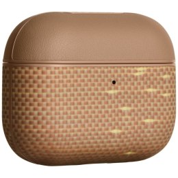 Etui PITAKA Aramid Fiber do AirPods Pro 3 golden glin