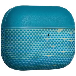 Etui PITAKA Aramid Fiber do AirPods Pro 3 lucid blue