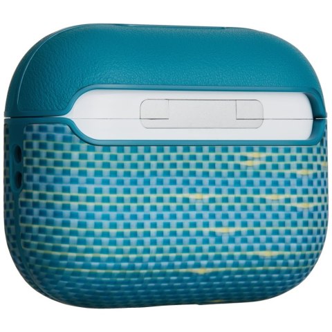 Etui PITAKA Aramid Fiber do AirPods Pro 3 lucid blue
