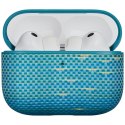 Etui PITAKA Aramid Fiber do AirPods Pro 3 lucid blue