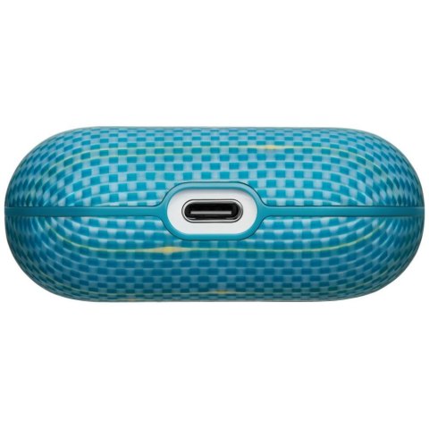 Etui PITAKA Aramid Fiber do AirPods Pro 3 lucid blue