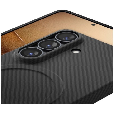 Etui Spigen AirSkin Aramid MagSafe do Samsung Galaxy S26 czarny