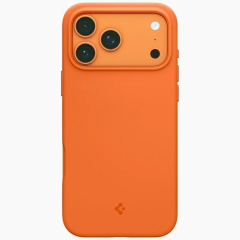 Etui Spigen Silicone Fit MAG MagSafe do iPhone 17 Pro Max pomarańczowy