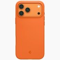 Etui Spigen Silicone Fit MAG MagSafe do iPhone 17 Pro pomarańczowy