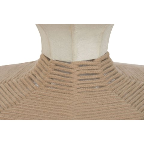 Lampa Sufitowa Home ESPRIT Biały Naturalny Papier Stal 50 X 50 X 40,6 CM