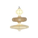 Lampa Sufitowa Home ESPRIT Biały Naturalny Papier Stal 50 X 50 X 60,6 CM