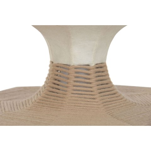 Lampa Sufitowa Home ESPRIT Biały Naturalny Papier Stal 50 X 50 X 60,6 CM