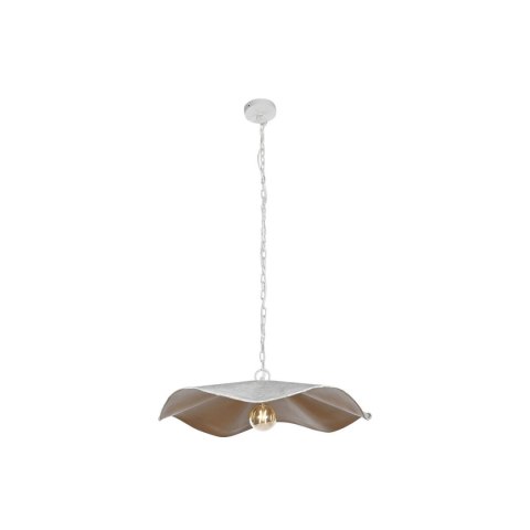 Lampa Sufitowa Home ESPRIT Biały Złoty Metal Żelazo 50 W 77 x 77 x 16 cm