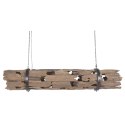 Lampa Sufitowa Home ESPRIT Brązowy Drewno Żelazo drewno tekowe 50 W 180 X 33 X 33 CM