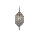 Lampa Sufitowa Home ESPRIT Srebrzysty Metal 50 W 28 X 28 X 140 CM