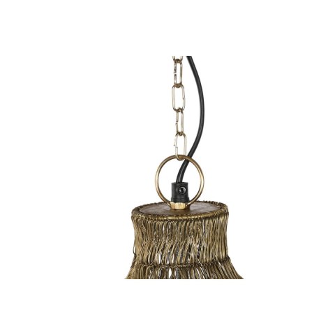 Lampa Sufitowa Home ESPRIT Złoty Metal Żelazo 50 W 36 x 36 x 68 cm