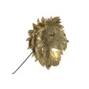 Lampa ścienna Home ESPRIT Złoty Kolonialny 220 V 38,5 X 28 X 44,5 CM