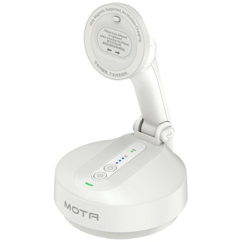 Uchwyt na iPhone`a Comitok Mota Magnetic biały