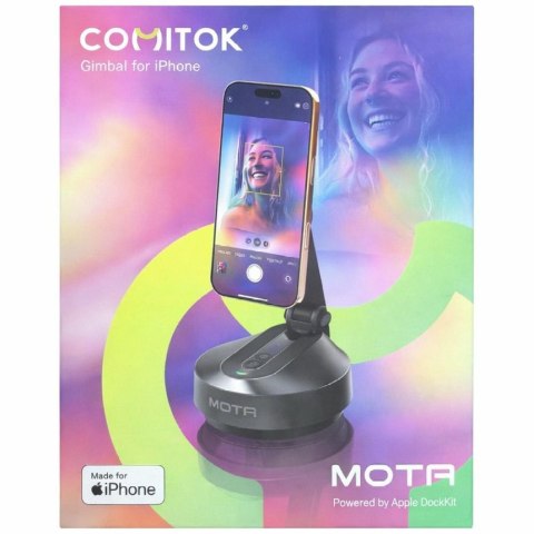 Uchwyt na iPhone`a Comitok Mota Magnetic czarny