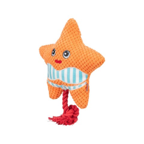 Zabawka Pluszowa dla psa Trixie Pomarańczowy Rozgwiazda 22 cm Poliester