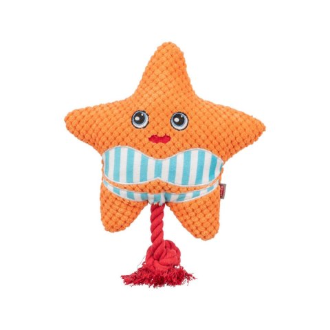 Zabawka Pluszowa dla psa Trixie Pomarańczowy Rozgwiazda 22 cm Poliester