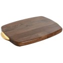 Deska do krojenia Home ESPRIT Złoty Naturalny 40,5 X 26,6 X 4,5 CM