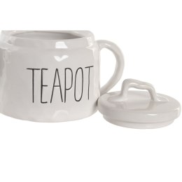 Dzbanek na herbatę Home ESPRIT Biały Porcelana 600 ml