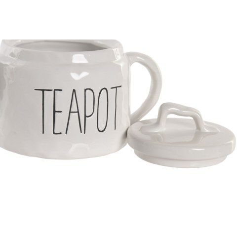 Dzbanek na herbatę Home ESPRIT Biały Porcelana 600 ml