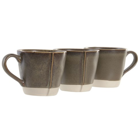 Zestaw filiżanek Home ESPRIT Kolor Zielony Miejska 160 ml