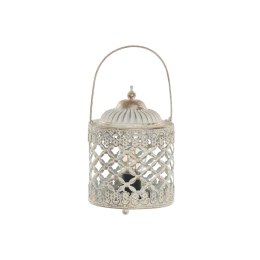 Lampa Home ESPRIT Biały Złoty Metal Szkło Arabia 13,5 x 13,5 x 19 cm