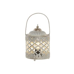 Lampa Home ESPRIT Biały Złoty Metal Szkło Arabia 13,5 x 13,5 x 19 cm